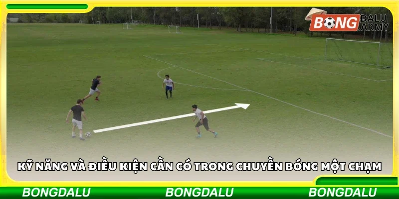 Kỹ năng và điều kiện cần có trong chuyền bóng một chạm