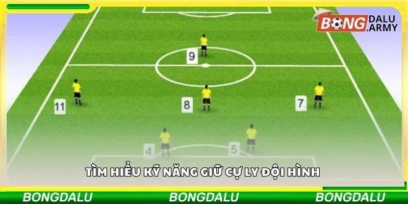 Tìm hiểu kỹ năng giữ cự ly đội hình