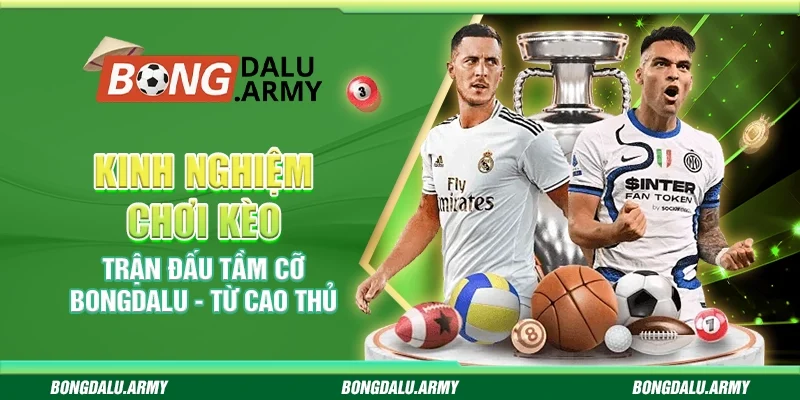Kinh nghiệm chơi kèo trận đấu tầm cỡ Bongdalu - Mẹo hay từ cao thủ