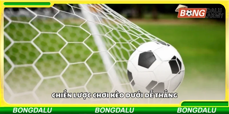 Các chiến lược chơi kèo dưới dễ thắng