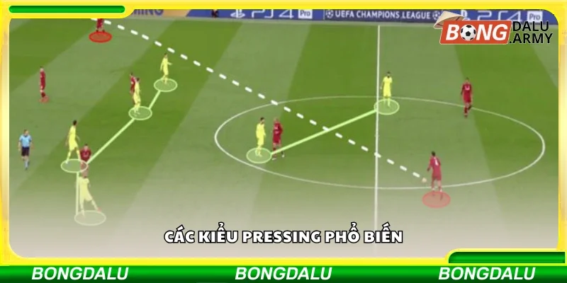 Khám phá các kiểu pressing phổ biến